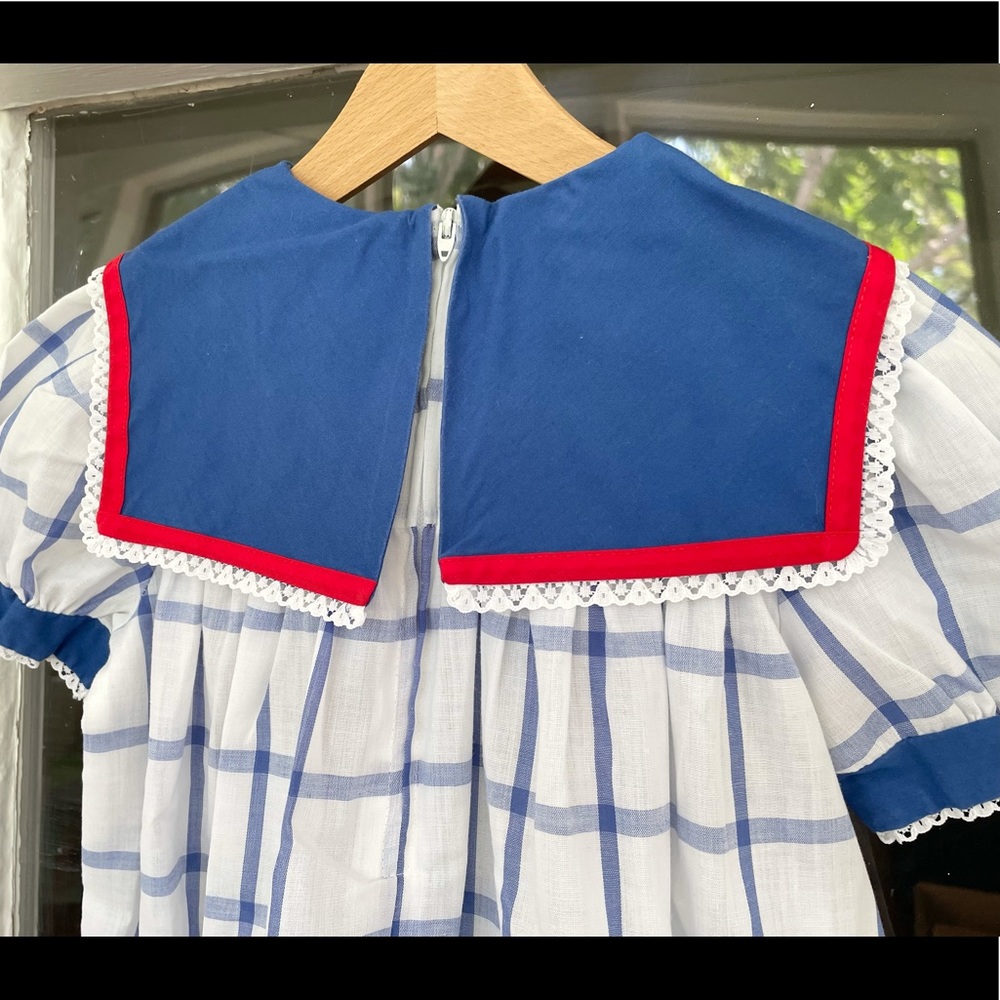 Vintage sailor girl dress - Picture 6 of 8